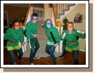 Brenda, Elliot, Jeannie, and Natalie as the Teenage Mutant Ninja Turtles.
