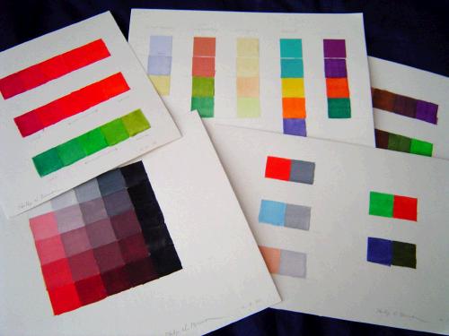 Color Theory: basically we paint a ton of squares!