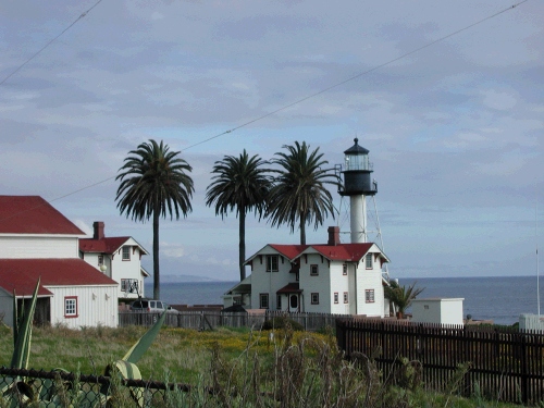 The new Point Loma lighthouse currently in use.