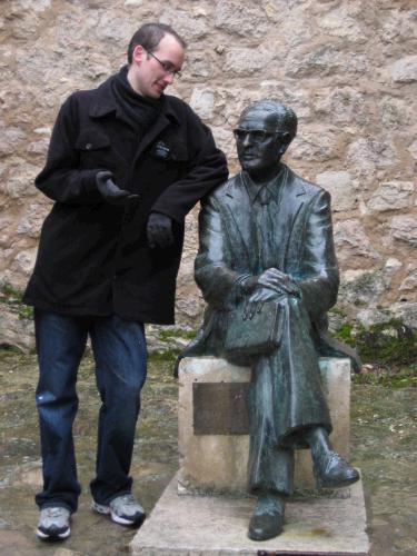 The Spanish poet (probably from Cuenca) Francisco Muelas. Elder B. Jones thinks he looks like one of the latter-day prophets. :)