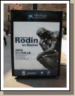 Rodin exhibit in the the street. How cool is that? Also it gave me an excuse to snag a photo of that cool plant-covered wall that I've seen a few times before. 