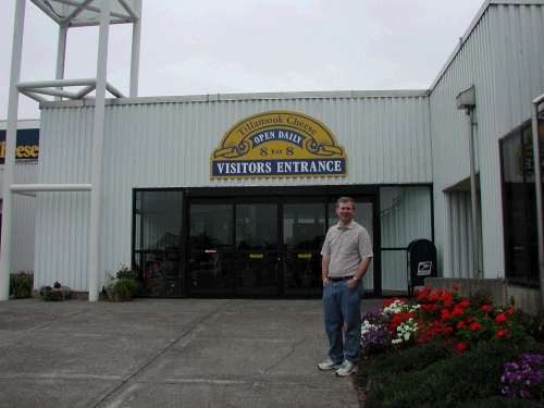 We took a drive down the coast and stopped off to tour the Tillamook Cheese Factory.