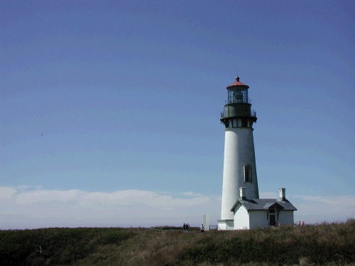 Yaquina Light House.  They gave tours every half hour.