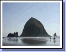 Cannon Beach's "Haystack Rock" - the second biggest monolith in the country.  It is huge!