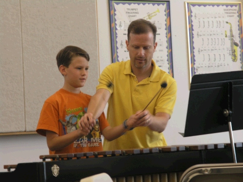 You should hear his teacher Mr. Chamberland play!