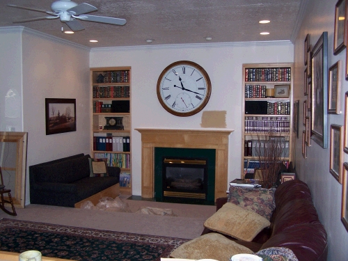 The Family Room "Before."