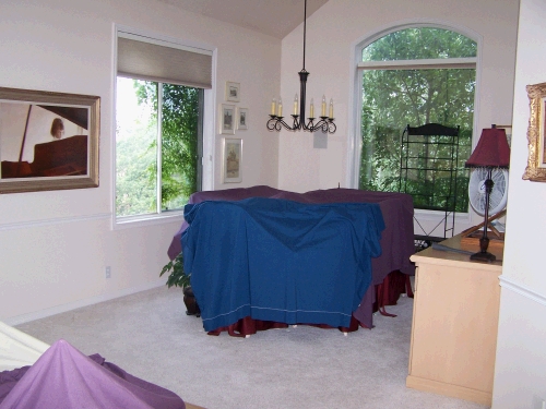 The dining room "before."