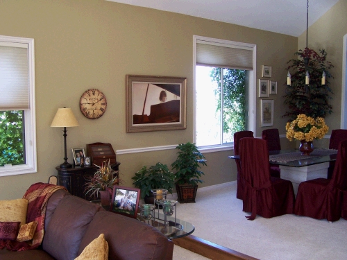 The Dining Room "after."