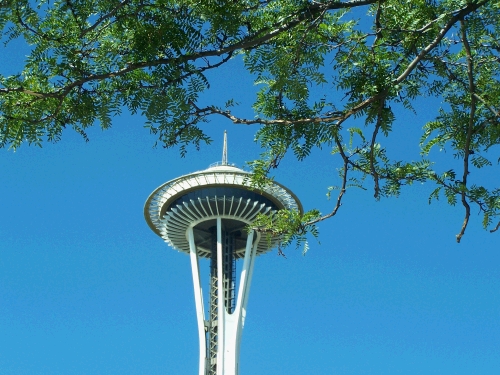 The famous Space Needle.