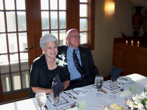 We had the celebration dinner at the Lodge in a special private room.