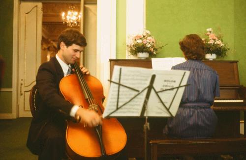 We performed a musical number together at our wedding breakfast at the Hotel Utah.