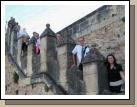 The group photo on the stairs includes everyone who went, except E. Miller who took the photo for us. (from top stair down) Hna. Barnes, E. Jeppson, Hna. Lester, E. Karren, Hna. Jolley, Me, and Hna. Ball (Hna. Lesters trainee who is hysterical and makes me laugh).
