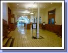 This is just inside the entrance of the original building looking toward the new library addition at the back.