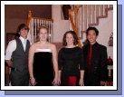 They doubled with Tess's good friend Meredith and her date, Luke.  
They are off to the Waterford Christmas Dance.