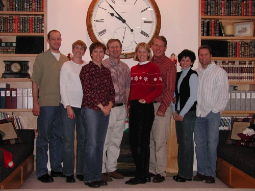 The fondue party with Morgan and Sara. Left to right: Jared and Melinda Crapo, Michelene and Alan Brown, Megan and Brian Israelsen, Sara and Morgan Anderson.  

Unfortunately Mark and Cherry left before we remembered to take a picture, but they were there too and we had great fun together.