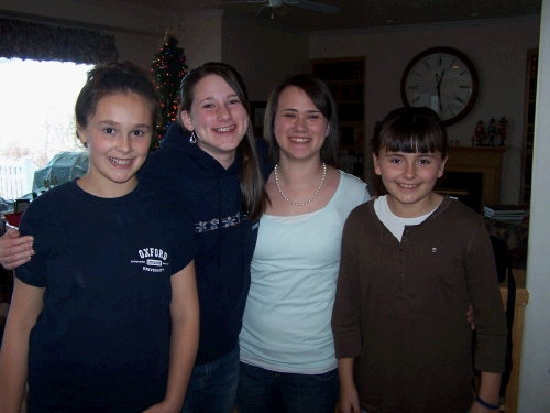 The Collette girls and the Brown girls.