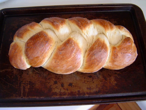 First time making Challah bread.