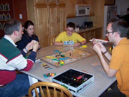 Christmas day is always good for a board game.