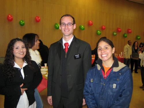 Carolina and Abigail Chavez. We would go over to their mother Magdalena's house to teach their friend Juan Carlos.