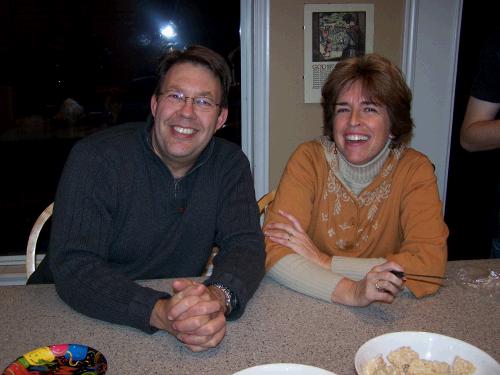 We also had our good friends and neighbors, Steve and Marla Lundgren.