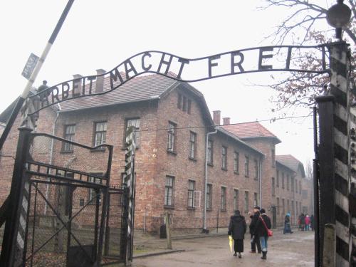 We we able to visit Auschwitz, Birkenau on P-day before I was transferred...