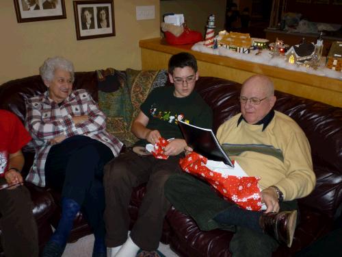 We traditionally give our kids their "Gift from the Heart" on Christmas Eve.  This year Alan wrote and gave his life history to everyone.  Of course he hopes to have much more "life," so his history just covers the first 50 years. 