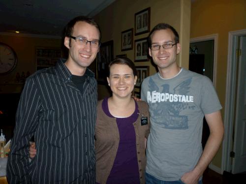 Phillip, Tess and Loren -- our three missionaries together for the first time in 5 years.