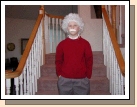 The fifth grade also had Famous American Day -- Elliot decided to write his report on Albert Einstein and then he got to dress up like him for the day.  Go ahead -- ask him anything.