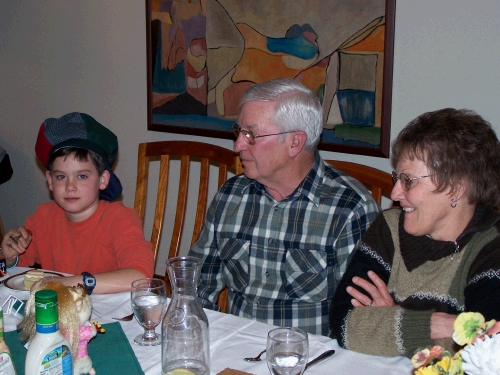 along with Shirley's brother David and his wife Gail.