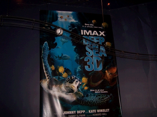 IMAX Deep sea 3D -- pretty cool show actually.