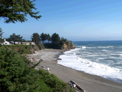 Check out the view from the deck!  This is looking to the left....