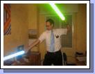 and the light sabres are actually those colored leads from my scripture marking pencil held close to the camera.