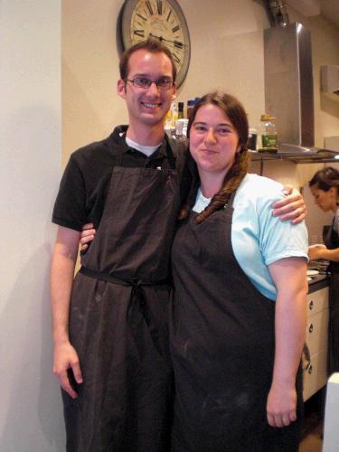 Anne surprised Loren and gave him cooking classes as a wedding gift.  The classes were called "Cookin' with Class" and are taught in English especially for tourists