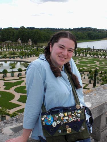 L'orangerie  - one of the cool gardens at Versaille.