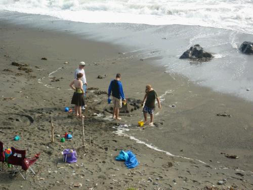 The castle seemed to mostly survive -- good thing there was a big moat!