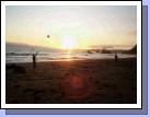 and some fun beach frisbee.