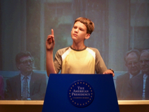 Elliot Brown - The President of the United States in the National Museum of American History.