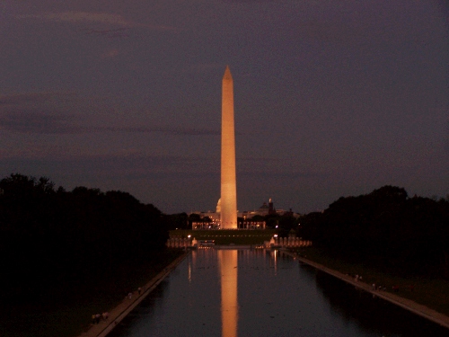 It was so great to sit on the steps of one memorial and look at the others.  You can actually see a piece of the capitol behind the Washington Monument.