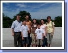 We spent Sunday afternoon visiting  Arlington National Cemetery - the Washington Monument is behind Tess's head.