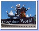 Then we all drove the next day to Philadelphia by way of Hershey Pennsylvania.  Of course we had to stop and take the Chocolate World Tour!