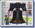 First stop in Philadelphia - The Liberty Bell.  Very cracked and very cool in real life.