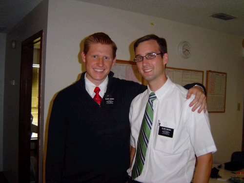 Surprise transfer day splitting up Elder Jesen and Elder Brown.