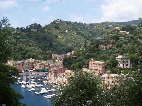 view from up by a church and castle (castello brown...woohoo!) that we hiked up to