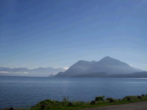 lago maggiore view from the bus on the way to the airport