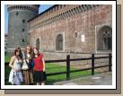 milano: castle of the sforza dynasty