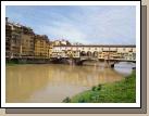 little shops along the bridge that the medici family would use to escape quickly