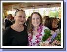 Madeleine with her favorite teacher, Frau Adams.  Madeleine received the Foreign Language Department award for excelling in German.  Apparently Frau Adams started crying when Madeleine received the award and then couldn't stop crying because she would miss Madeleine so much.  Everyone should have such a teacher.