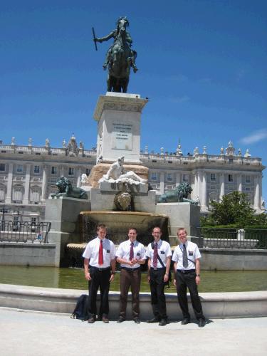 Parla/Pinto Elders: Elder Muller, Elder Starley, Elder Brown, and Elder Karren!