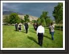 You can see by the dark sky in the background that we were trying for photos amidst some wind and rain!