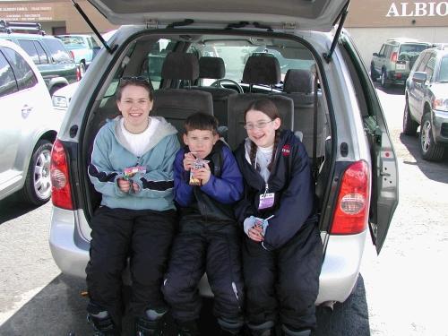 A cool lunch in the car - literally!